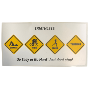 Triathlete Sticker