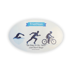 Triathlon Medium Sticker